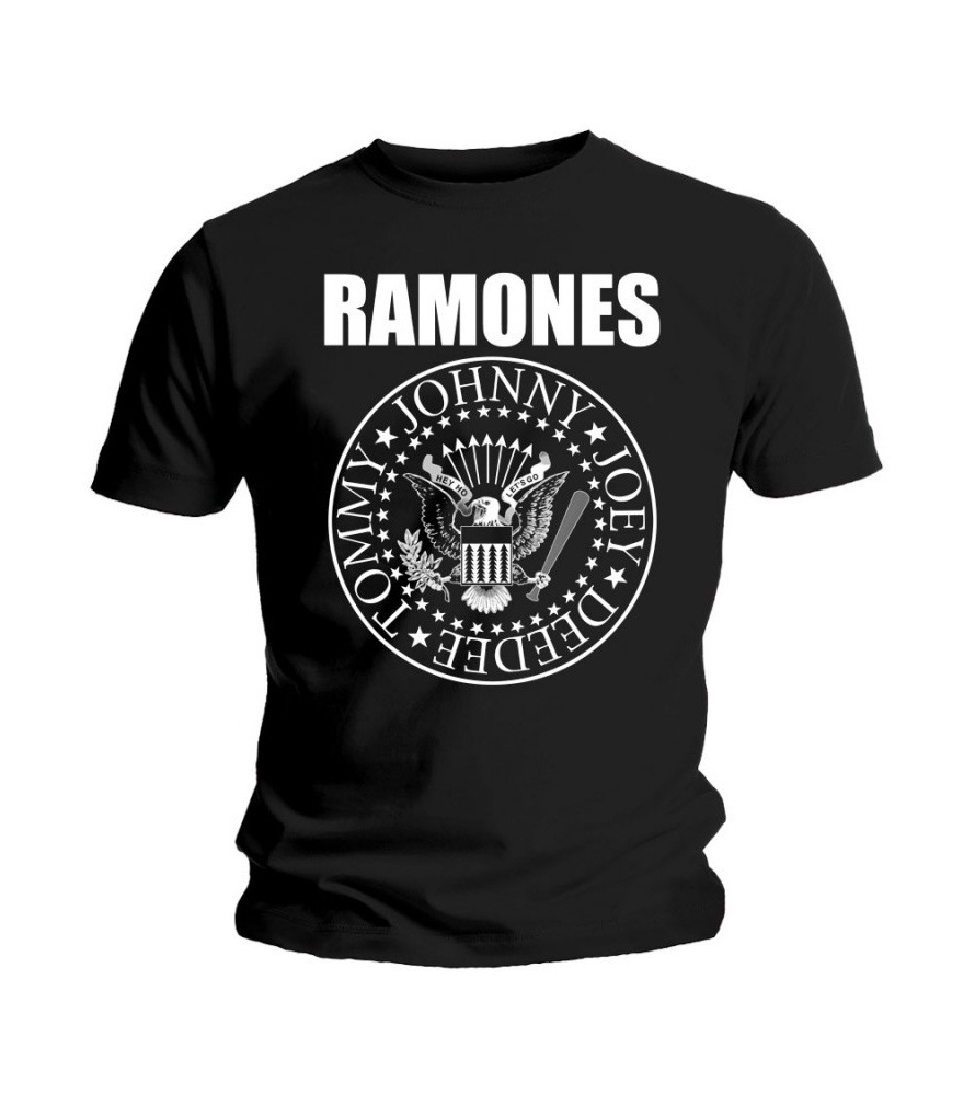 Lidiar con Agente cosa RAMONES - Logo - Camiseta