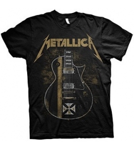 METALLICA - Hetfield ironcros guitar - TS