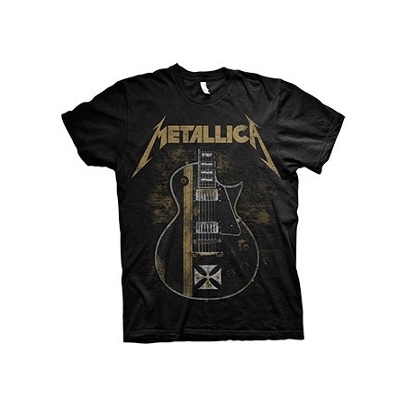 METALLICA - Hetfield ironcros guitar - TS