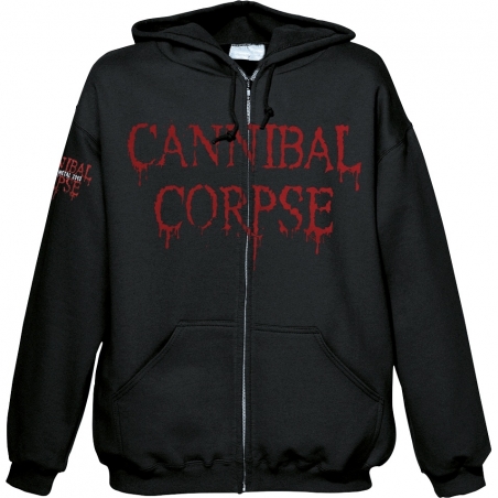 CANNIBAL CORPSE - Caged contorted - Sudadera con cremallera 