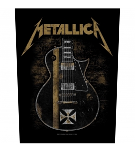 METALLICA - Hetfield ironcros guitar - Espaldera