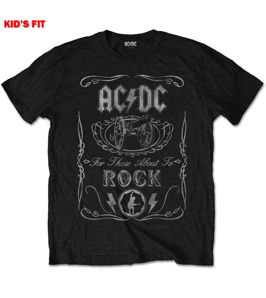 AC/DC - Vintage cannon swig - Camiseta de niño