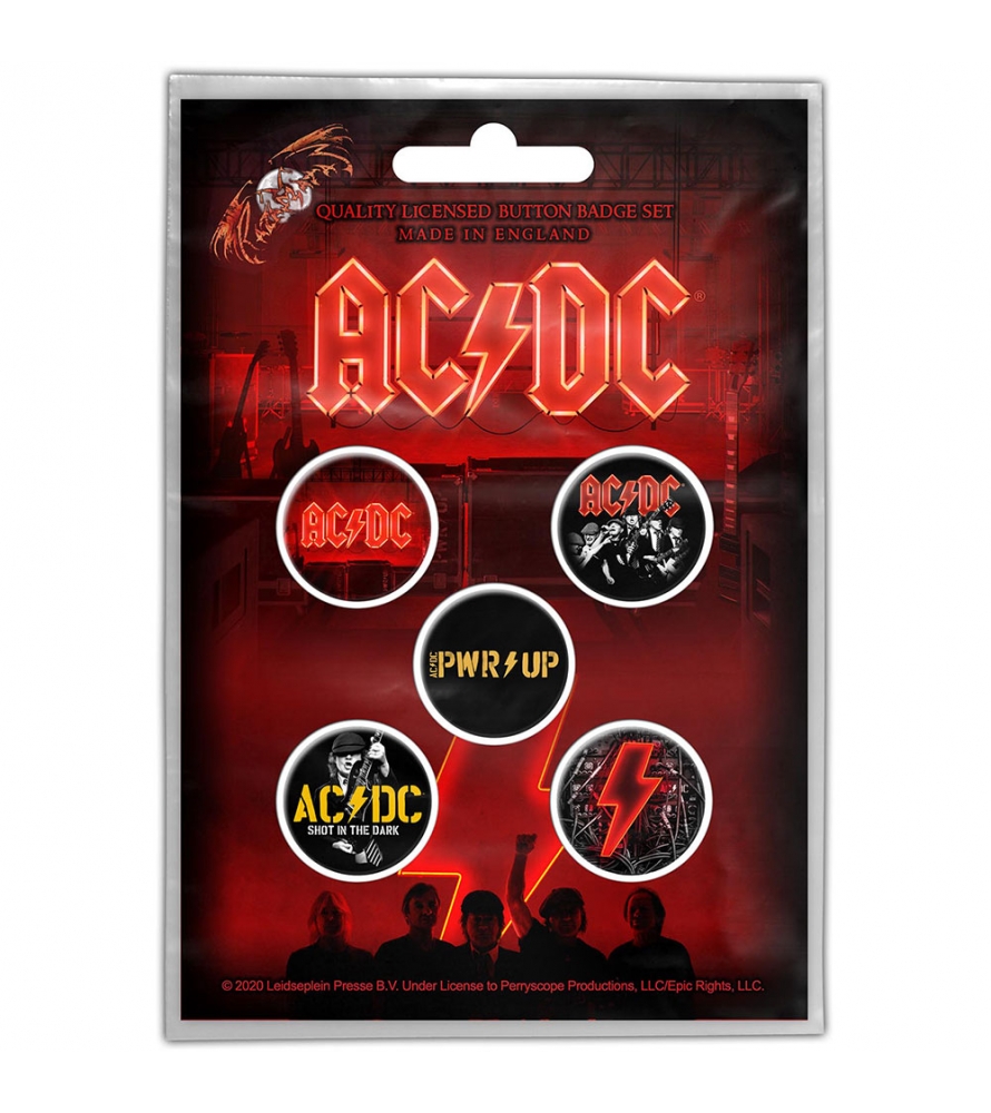 AC/DC - Power Up - Pack de 5 chapas