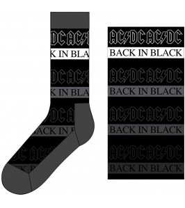AC/DC - Back in black - Calcetines