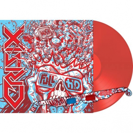 CRISIX - Full HD - Vinilo rojo + Camiseta de regalo