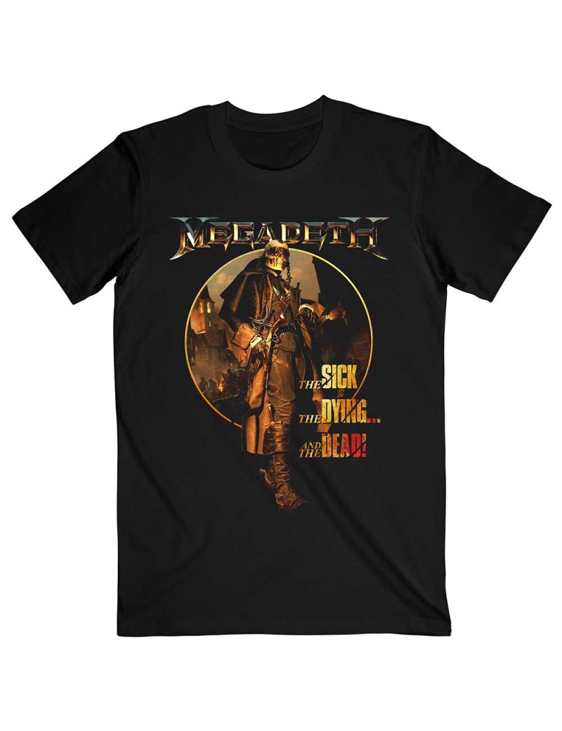 MEGADETH - The sick, the dying… and the dead circle - Camiseta