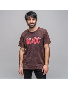 AC/DC - Logo - Camiseta - Acid wash