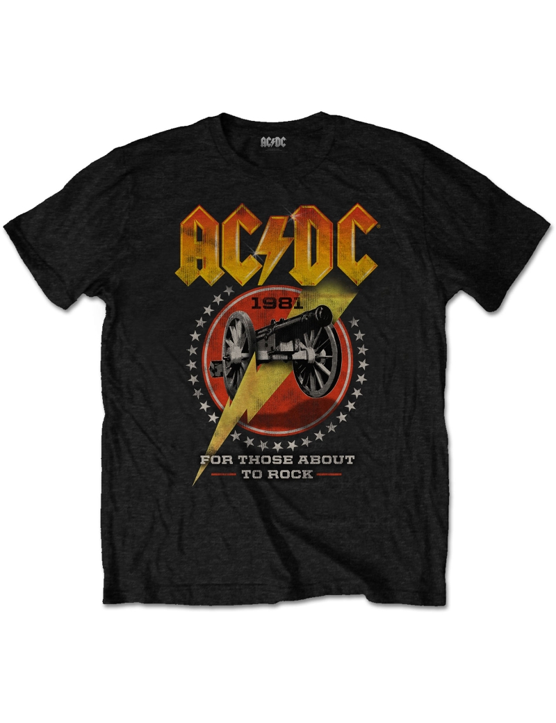 AC/DC - For those about to rock 81 - Camiseta