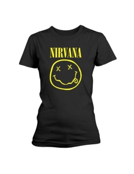 NIRVANA - Camiseta de chica...