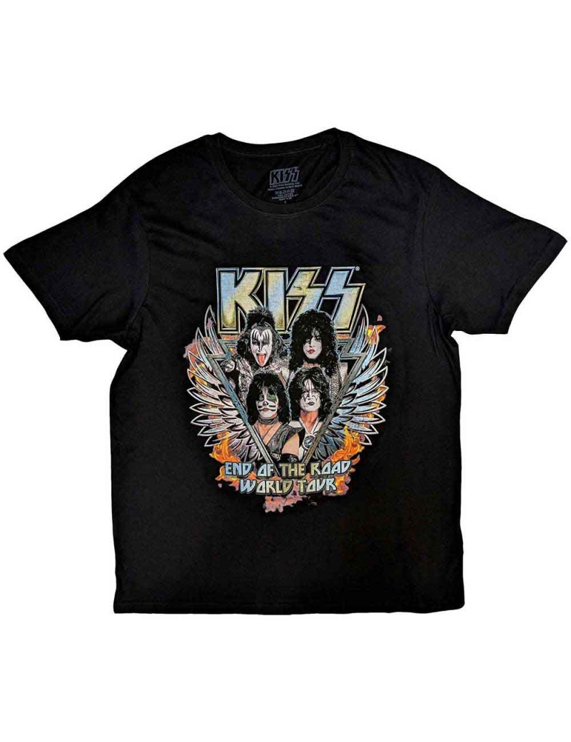 KISS - End of the Road Wings - Camiseta